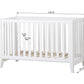 ANTON - Vauvan sänky / penkki - 60x120cm - valkoinen