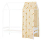 Ole Lukoie - Roof curtains for House beds - 70x160 cm - Yellow