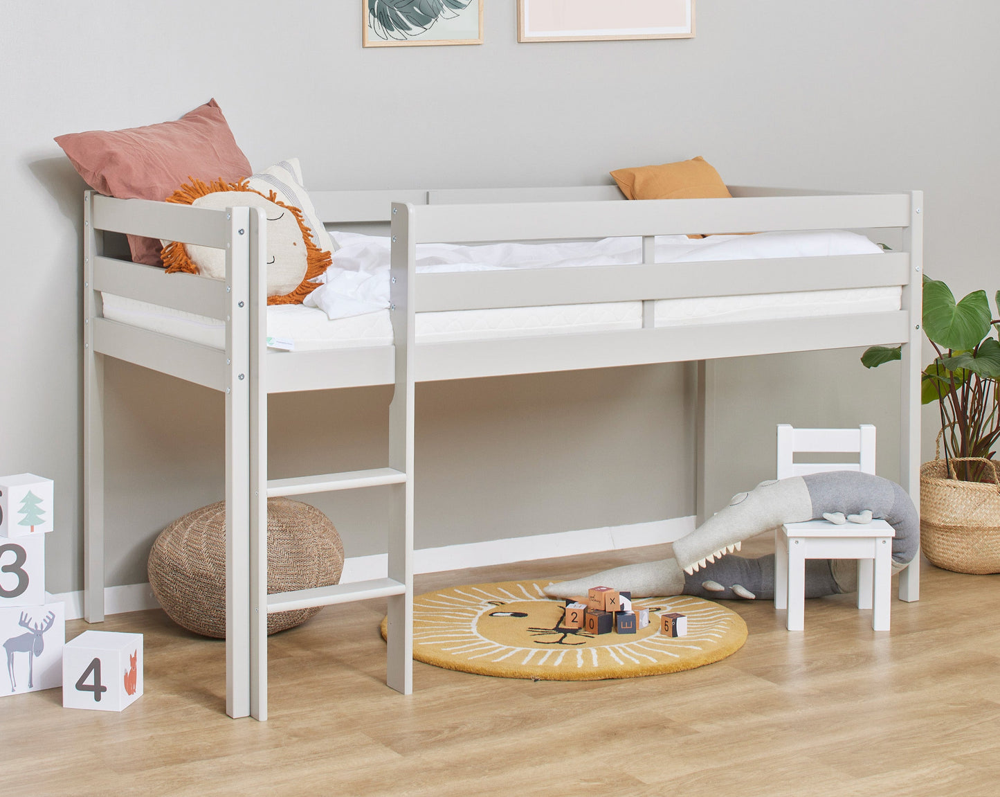 ECO Comfort - Half high bed - 90x200 cm