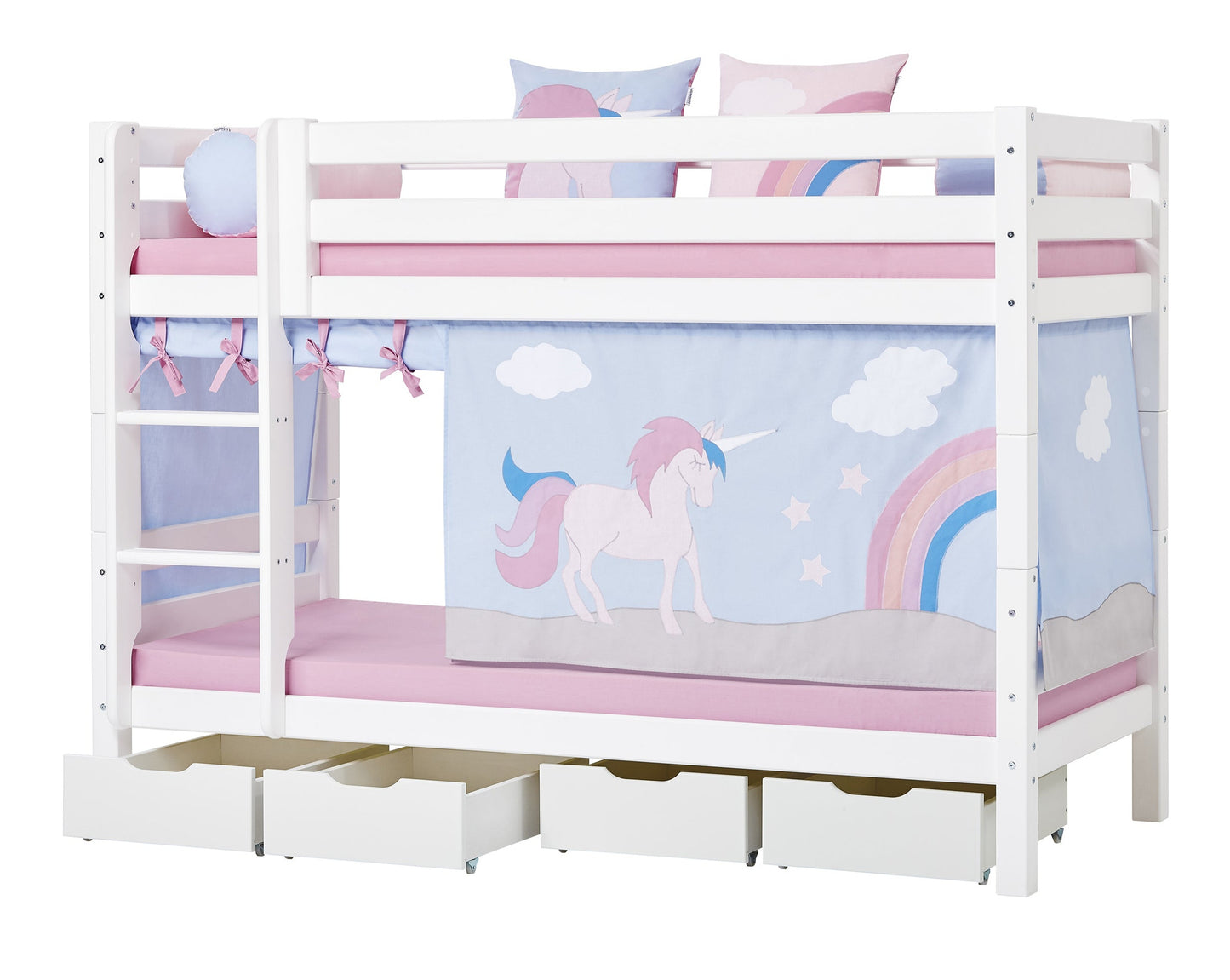 ECO Luxury - Bunk bed - 90x200 cm - white