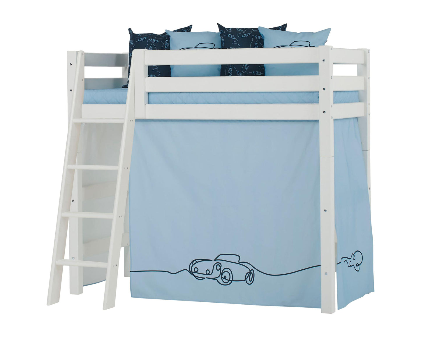 Cars - Curtain for midhigh bed - 70x160 cm