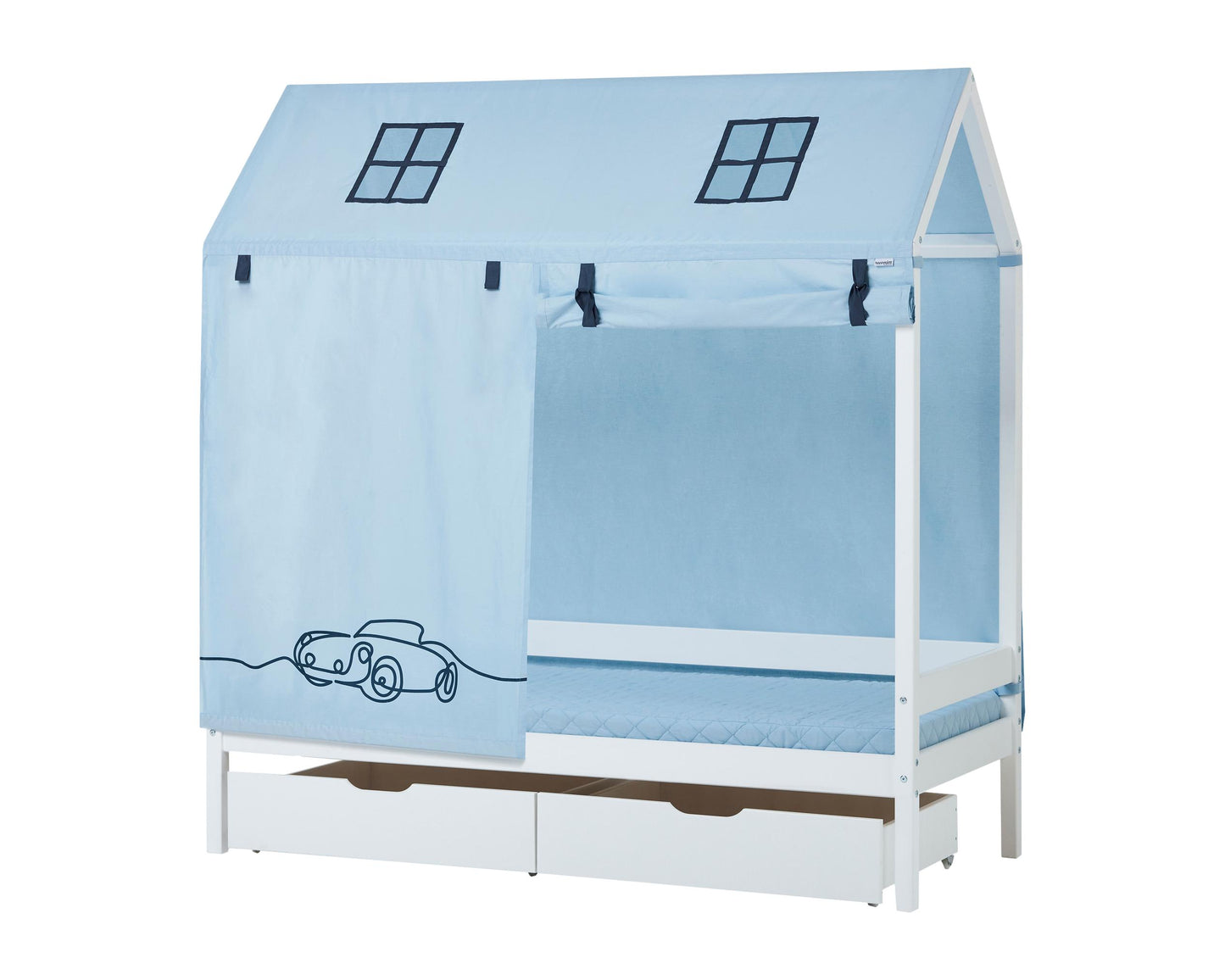 Cars - Katusekardinad maja vooditele - 70x160 cm