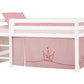 Princess - Curtain for half-high and bunk bed - 90x200 cm