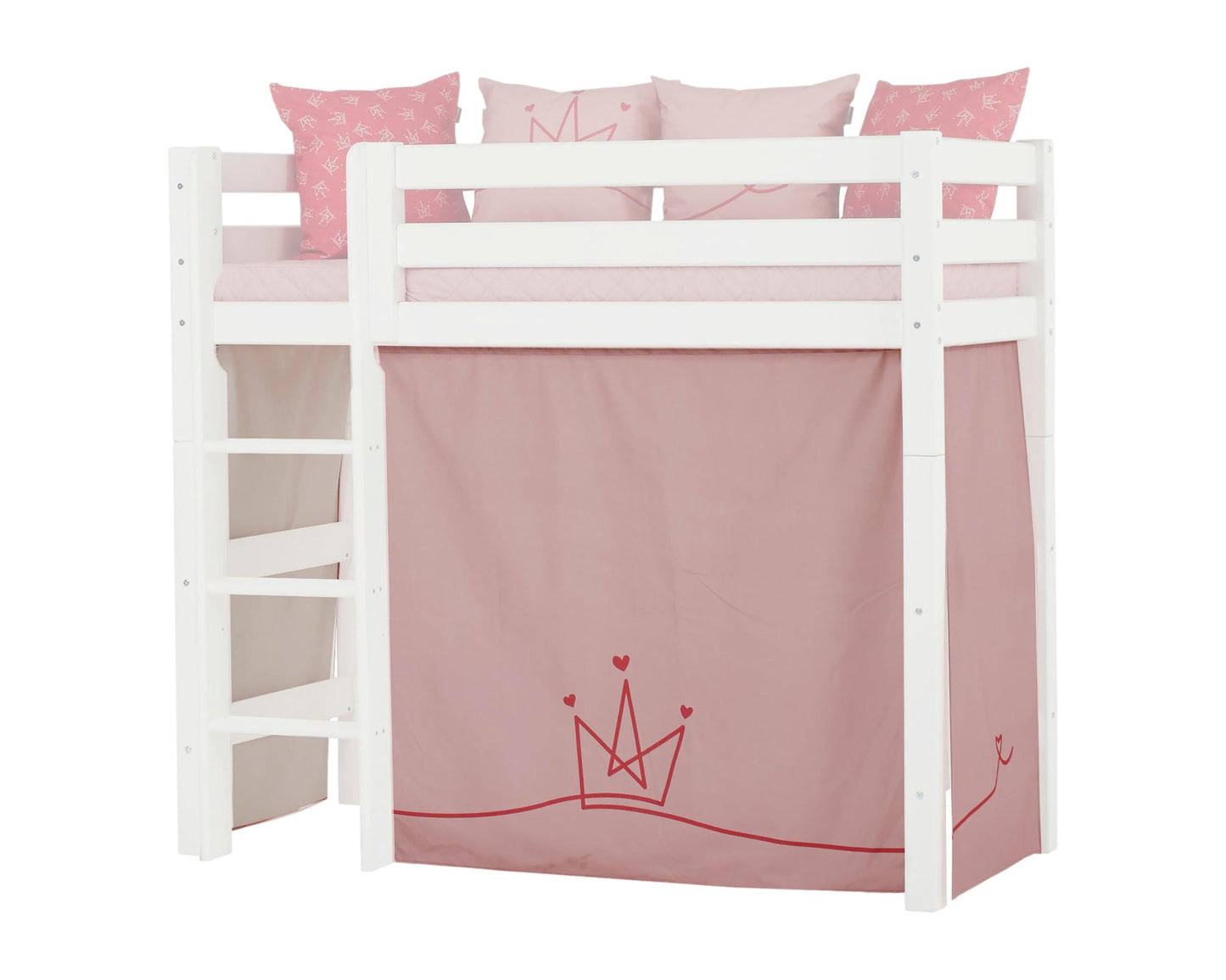 Принцесса - Занавес для средней кровати - 70x160 см