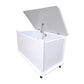 Playchest with wheels - White