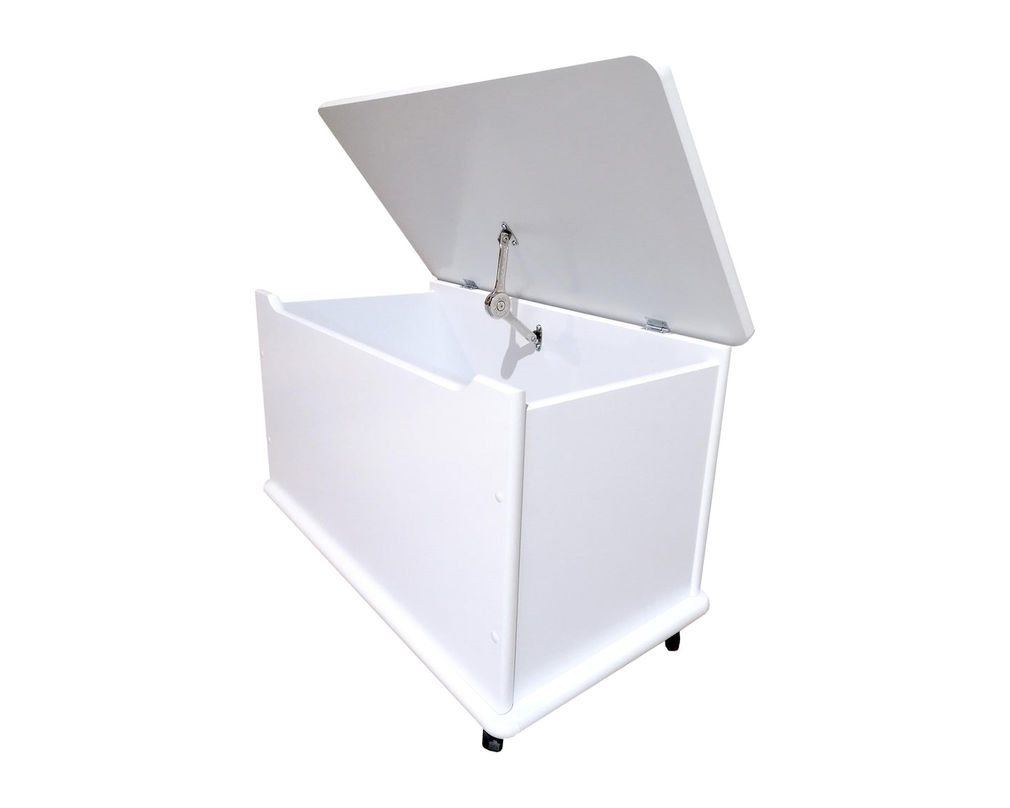 Playchest with wheels - White