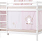 Fairytale Flower - Curtain for half-high and bunk bed - 70x160 cm