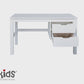 MAJA - Desk with 2 drawers - White