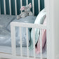 LUKAS - Детская кроватка/диван-кровать - 60x120см - белый