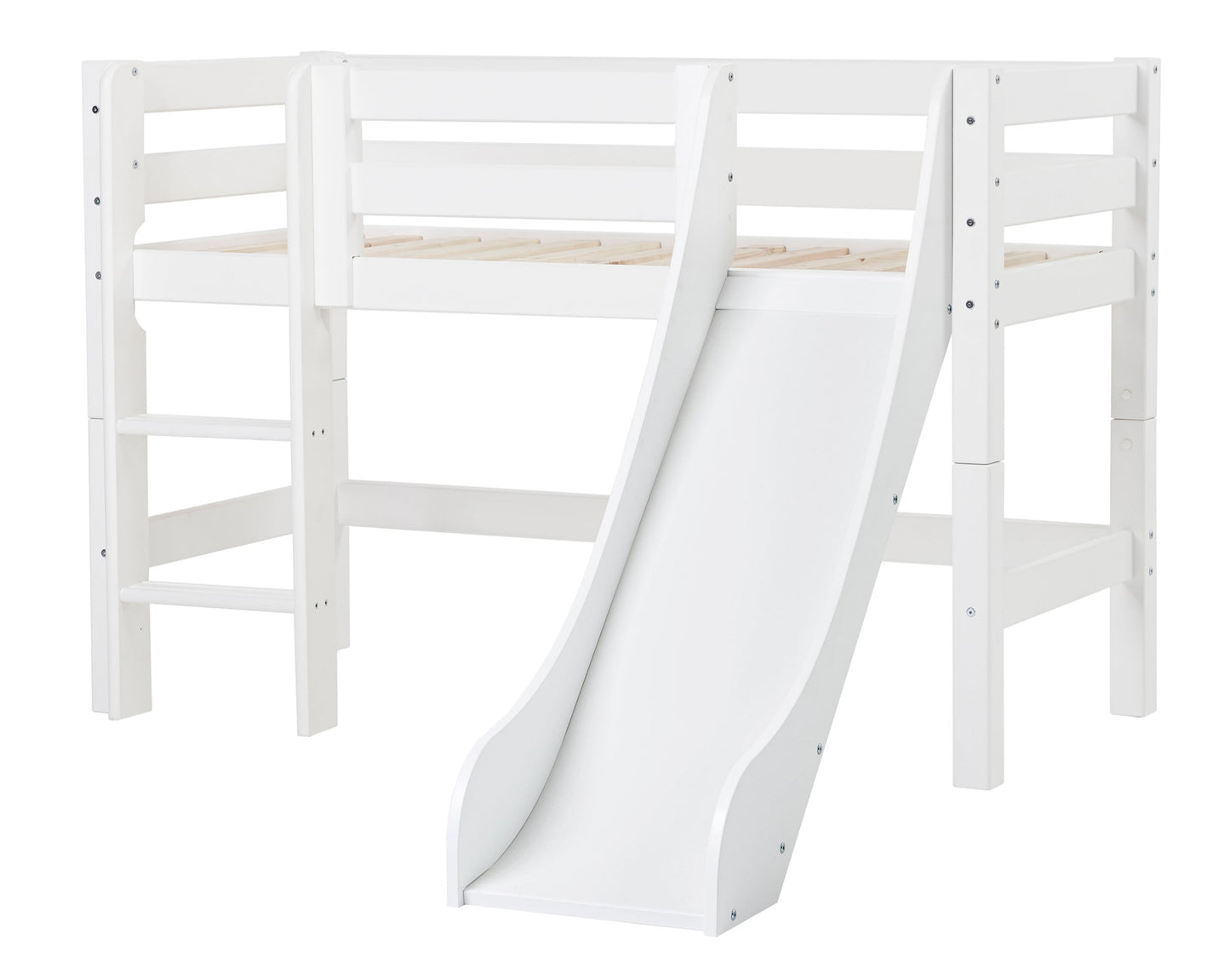 ECO Luxury - Moodul poolkõrgele voodile - 70x160 cm - valge