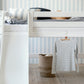 ECO Luxury - Полувысокая кровать с горкой и наклонной лестницей - 70x160см - белый