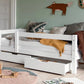 ECO Luxury - 3/4 Safety rail for 70x160cm beds - white