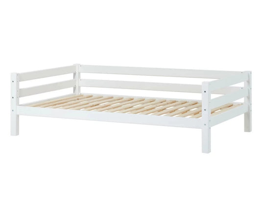 ECO Luxury - Детская кровать со спинкой - 120x200см - белый