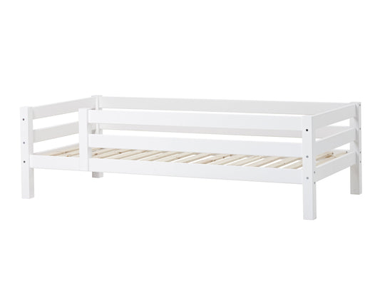 ECO Luxury - Junior bed with 3/4 safety rail - 90x200 cm - white