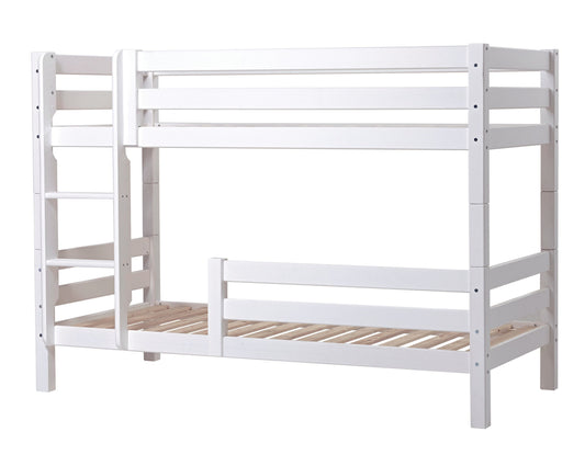 ECO Luxury - Bunk bed with two safety rails - 90x200 cm - white