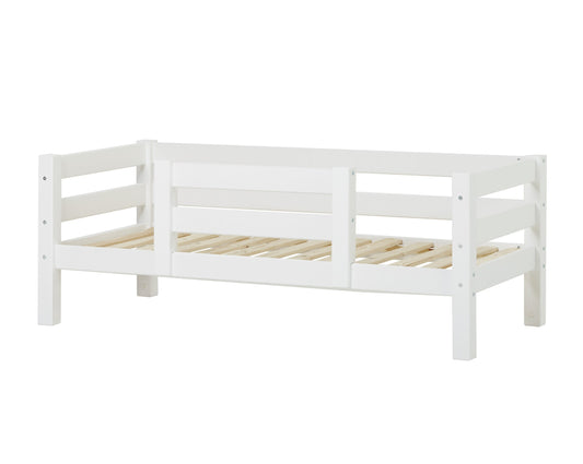 ECO Luxury - Детская кровать с 1/2 поручнем безопасности - 70x160см - белый